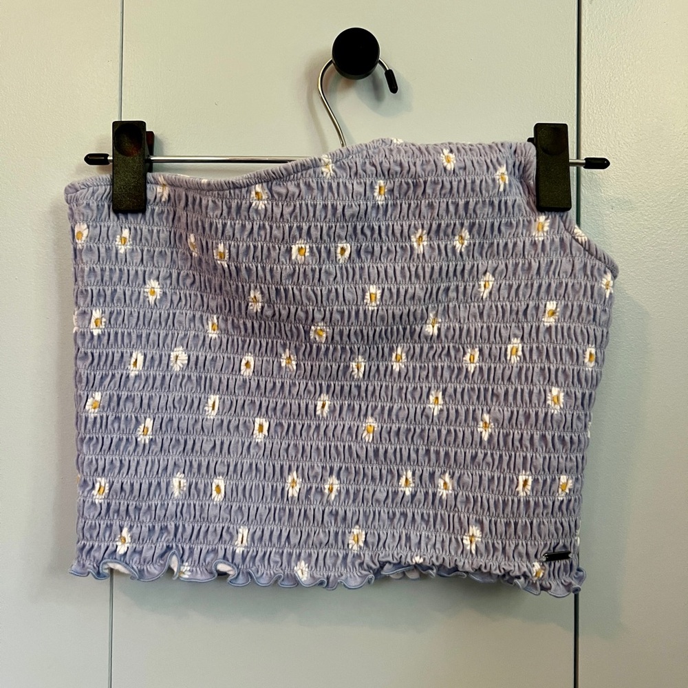 Hollister one shoulder tank top